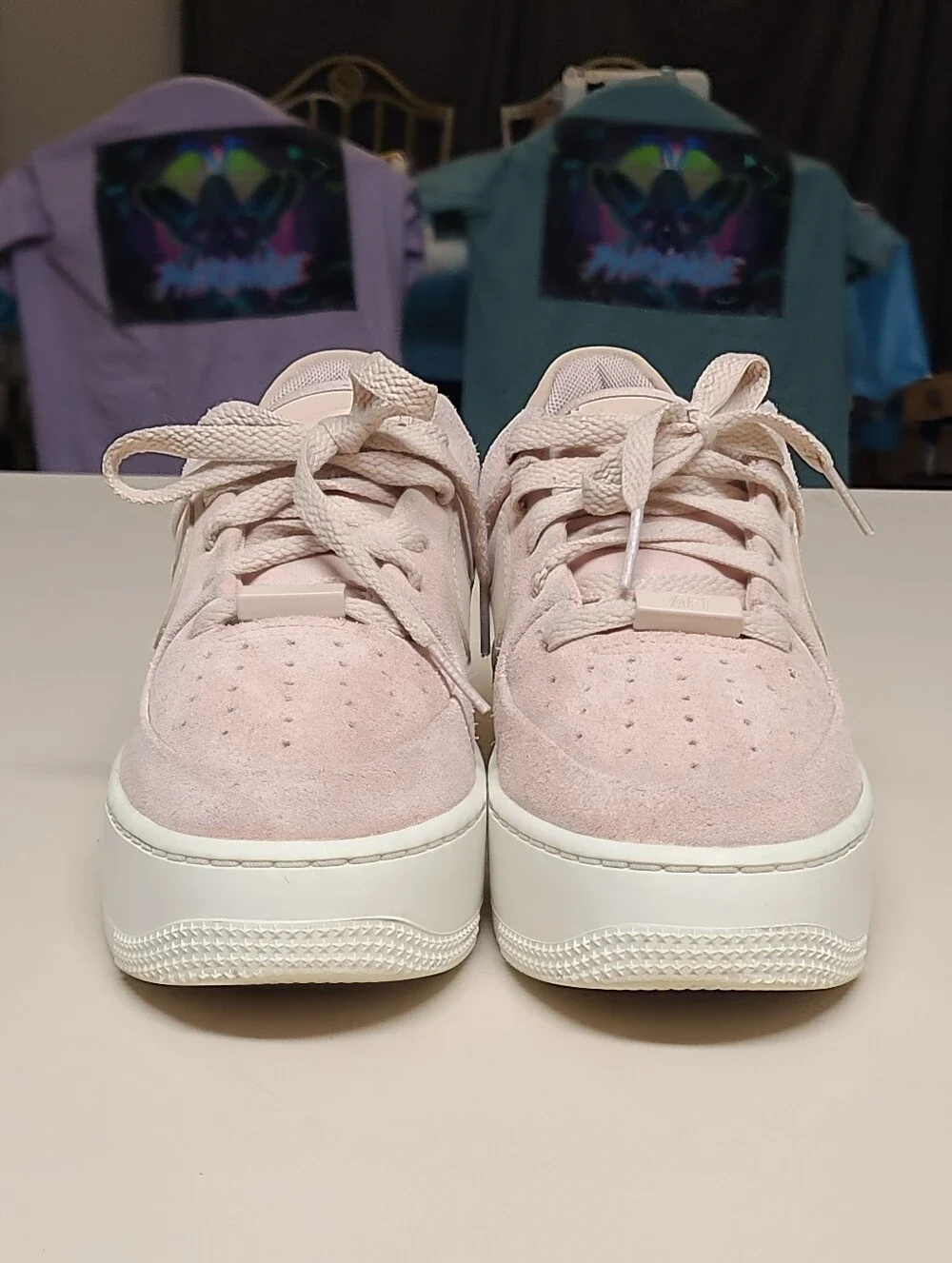 Nike Air Force 1 Low Particle Beige casual low top sneakers size 7.5